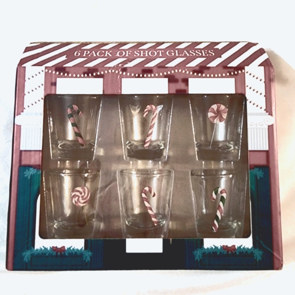 🎁New 6 Pack of shot glasses